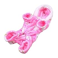 succeedtop Unisex Pet Winter Soft Clothes Puppy Dog Cat Vest T Shirt Coat Dress Sweater Apparel Puppy Outfits Small Dog Costume Apparel Coat Weekend Parties Dress Shirts Girl Boy Cosplay (M, Pink)