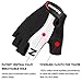 ZOOKKI Cycling Gloves Mountain Bike Gloves Road Racing Bicycle Gloves Light Silicone Gel Pad Riding Gloves Half Finger Biking Gloves Men/Women Work Gloves