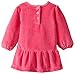Calvin Klein Baby-Girls Newborn Hot Pink Tunic with Printed Leggings, Pink, 0-3 Months