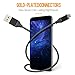 Lansen Charger Cables 5Pack 3FT 6FT 6FT 6FT 10FT to USB Syncing and Charging Cable Data Nylon Braided Cord Charger Compatible with iPhone X/8/8Plus/7Plus/6/6s/6Plus and More-(Black Silver)1