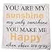 ShungHO You Are My Sunshine Throw Pillow Case Home Decor Sofa Back Cushion Cover