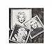 Astra Gourmet 40-Count Vintage Paper Beverage Napkins, Marilyn Monroe Luncheon Napkins, Cocktail Napkins