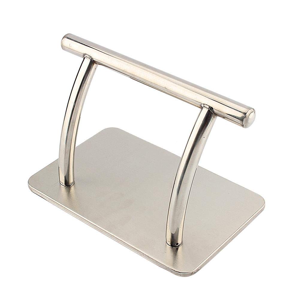 Salon Foot Rest, Stainless Steel Footrest Hair Chair Salon Barbers Equipment for Tattoo Hairdressing (Pack of 1)