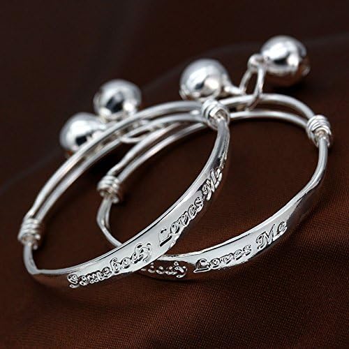 suchadaluckyshop siamsmilethailandshop Vintage Fashion 925 Silver Women Bracelet Bangle Charm Cuff Jewelry Gift New