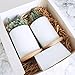 Supla 100 Pcs Table Name Place Cards Blank Place Cards White Table Tent Cards Table Name Tags Table Card Seating Cards -3.5