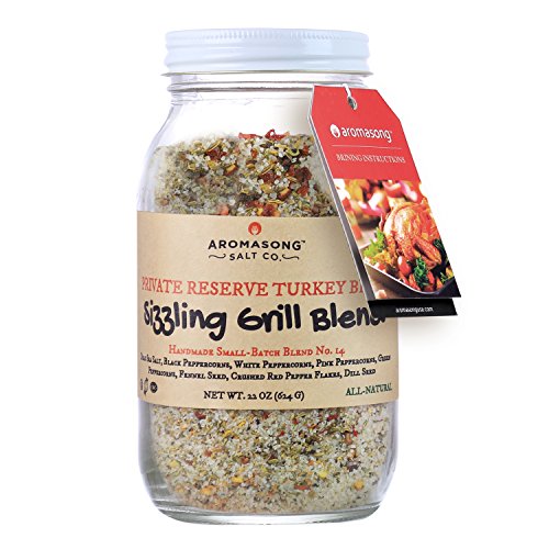 AROMASONG Gourmet AllNatural Flavored Turkey Brine, Made with DEAD SEA SALT. Instructions and