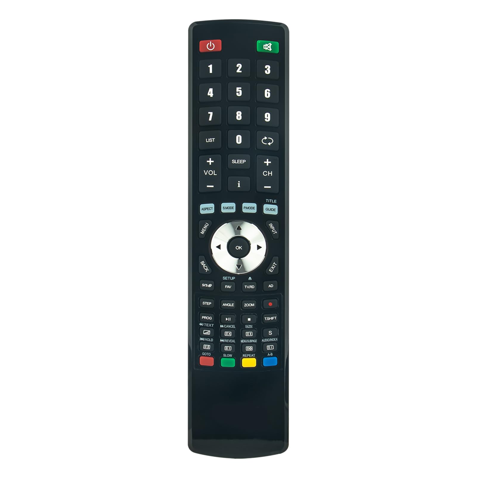 VINABTY Replace Infrared Remote Control Fit for Logik L19DVDB10 L22DVDB10 L24DVDB19 TV