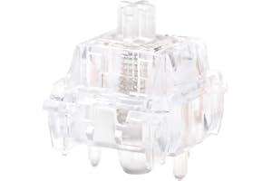 KPREPUBLIC Kailh Clione Limacina Switch RGB SMD Tactile 58g Switches for Mechanical Keyboard mx stem 5pin Transparent Selected Plated