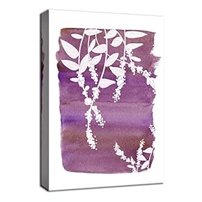 Canvas Wall Art for Living Room,Bedroom Home Artwork Paintings Abstract Flower Art Ready to Hang - 12x18 inches
