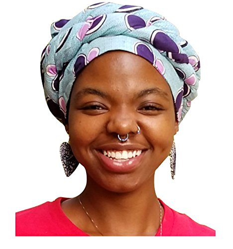 Bubblegum African Print Ankara Modu Hat Pre-tied Head Wrap