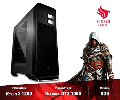 Computador Gamer Pichau Amd Ryzen 3 1200 8gb (geforce Gtx 1050 2gb) 1tb