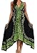 Sakkas Serenity Embroidered Batik Halter Dress