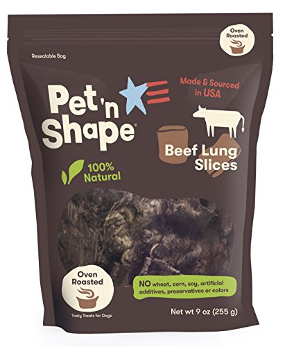 Pet 'n Shape Beef Lung Dog Treats - Made and Sourced in The USA - All Natural Healthy Treat, Steaks, 27 Oz - Thumbnail 6