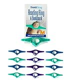 Thumb Thing Book Page Holder and Bookmark, (Set of 12) Medium - Colors May Vary - Literary Gifts, Book Gadget, Gift for Readers, Reading Accessories & Bookworm Book Accessory