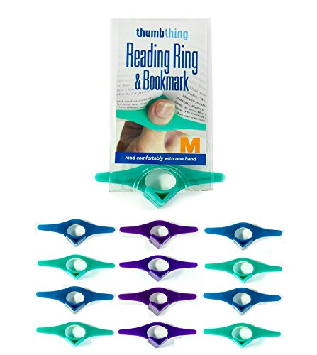 Thumb Thing Book Page Holder and Bookmark, Set of 12