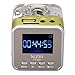 Haoponer Portable Mini Digital Display Screen Speaker USB Flash Drive Micro SD/TF Card Music MP3 Player FM Radio Green