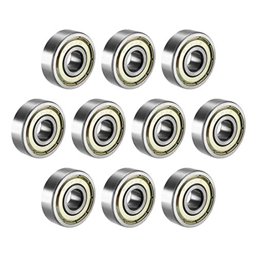 uxcell® 628ZZ Deep Groove Ball Bearing Double Shield 6282Z 80028 Pack