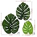 Wofair 45 Inch Artificial Monstera Plant, Fake Monstera Deliciosa Plants with Monstera Leaf Pot, Faux Monstera Plant for Home Office Store Garden Indoor Outdoor Monstera Decor (2 Pack)