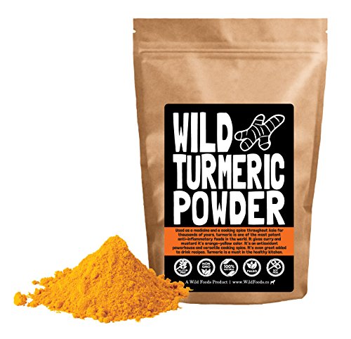 Raw Turmeric Powder Made from Organically Grown Turmeric, Fair Trade, Single-Origin Bulk Ground Turmeric Root Powder (8 ounce)