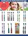 Mr. Toothy Kids Toothbrush Holder with Bonus Sugar Bug Rinse Cup. Tooth Shaped Novelty Child Toothbrush Holder Set. Large Holes. Fits Suction Cup Fat Handled Manual Toothbrush. Fun Story Included.