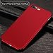 TORRAS Slim Fit iPhone 8 Plus Case/iPhone 7 Plus Case, Hard Plastic PC Ultra Thin Mobile Phone Cover Case with Matte Finish Coating Grip Compatible with iPhone 7 Plus / 8 Plus, Red