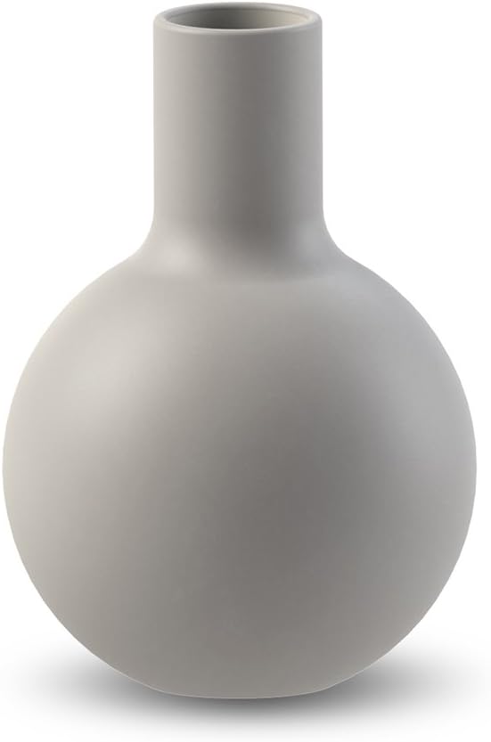 Cooee Design Collar Vase 7cm Light Grey