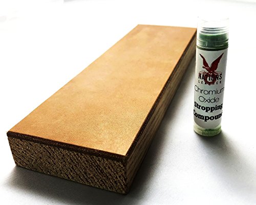 Strop Block Design You Own Horse Buffalo Bridle Cowhide Sharpening Honing Knives Plus Tools - Thumbnail 4