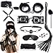 Handcuffs for Under Bed Restraint Kit Bondage Bondageromance Fetish Sex Play BDSM SM Restraining Straps Thigh Game Tie up Mattress Harness Things Blindfold Whips Toys Adults Women Men Couples