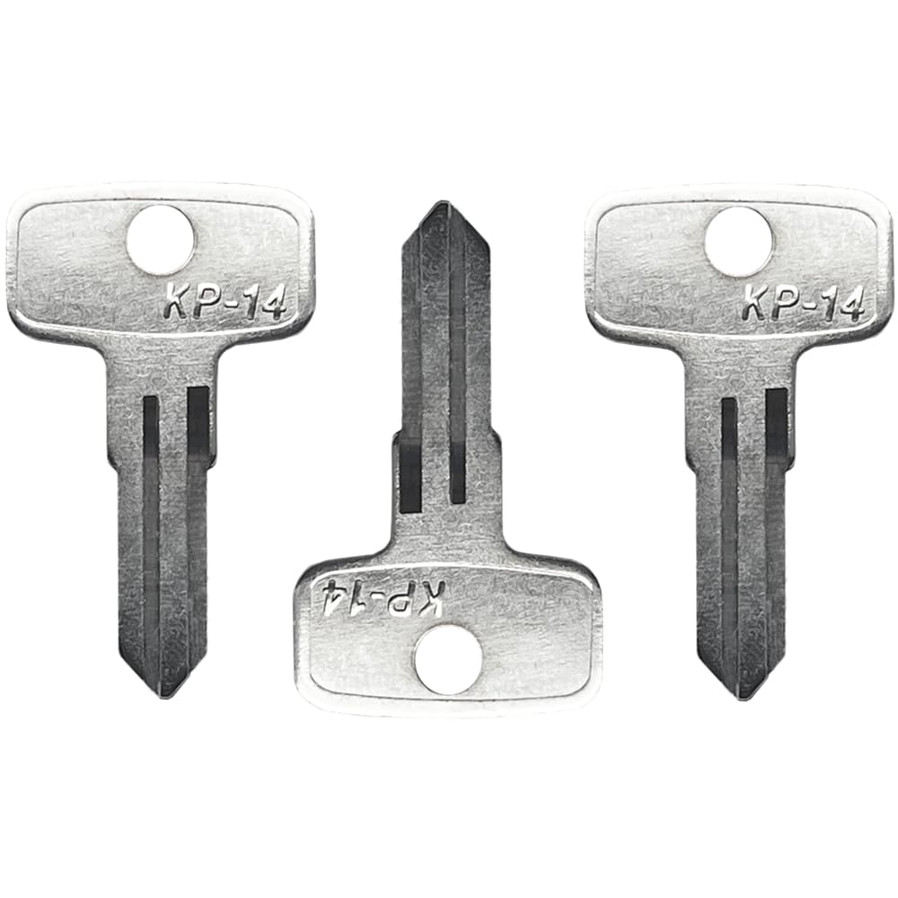 Photo 1 of (3) KeyPower 4010321 Blank Keys For Polaris 4 wheeler ATV Ranger RZR Snowmobile, Key Code :22xx, 23xx, 27xx, 28xx Series