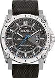 Bulova Precisionist Champlain Men's Watch 96B132 Titanium Carbon Fibre Date 300M