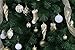Sea Team 50-Pack Assorted Shatterproof Christmas Ball Ornaments Set Decorative Baubles Pendants with Premium Gift Wrapping Ribbon for Xmas Tree (Gold)