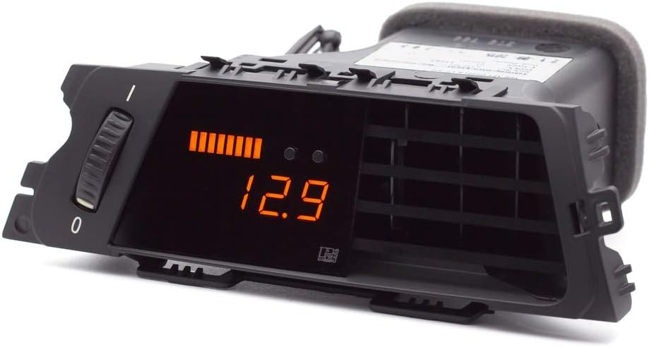 P3 Gauges Boost Gauge In Dash Display w/Vent for BMW E9x 3 Series 06-07