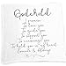 Ocean Drop Designs Muslin Swaddle Blankets - Baby Gifts for Boys & Girls - Gender Neutral Christian Newborn Gifts