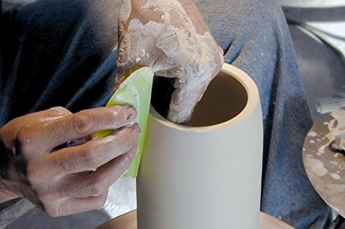 Sherrill Mudtools Shape 2 Polymer Rib for Pottery and Clay Artists, Yellow Color Soft