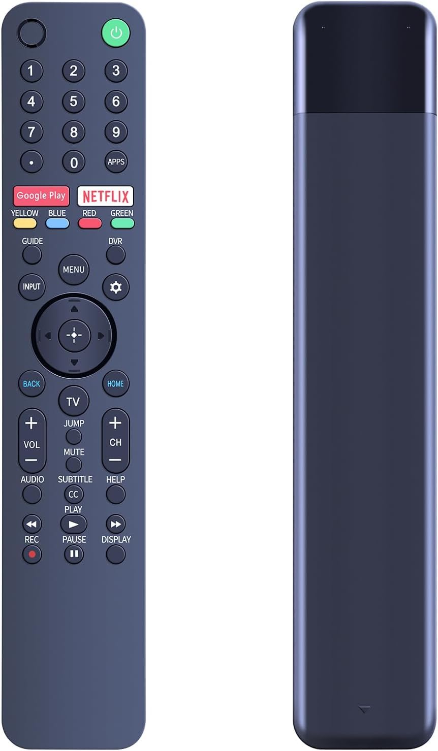 Replacement RMF-TX500U Voice Remote Control Sutible for Sony Smart TV XBR-55A8H XBR-49X950H XBR55X950G XBR55X950GA KD-65X75CH XBR-65X90CH XBR-75X850G XBR-75X900H KD-65X75CH KD-75X75CH KD-65X750H