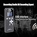 Digital Voice Recorder Built-in 8GB Voice Recorder with USB,Grey Color OLED Stereo Audio Recorder Dictaphone Sound Recording Device with Microphone MP3 Player for Lectures Meetings Interviews