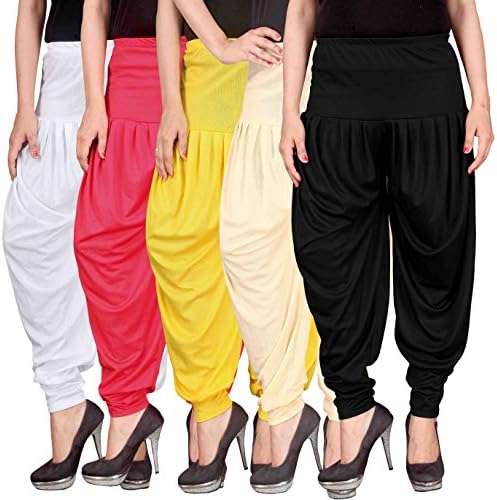 CULTURE THE DIGNITY Women's Polyester Pyjamas - Pack of 5