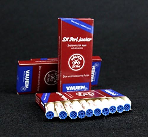 100 pieces Tobacco Pipe Filters Disposable Vauen Filter 9mm Activated Carbon Filters Smoking Pipe Filter vauen-10pack
