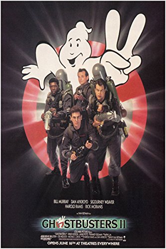 GHOSTBUSTERS II 1989 movie poster 24X36 BILL MURRAY sigourney weaver 24X36 (reproduction, not an original)