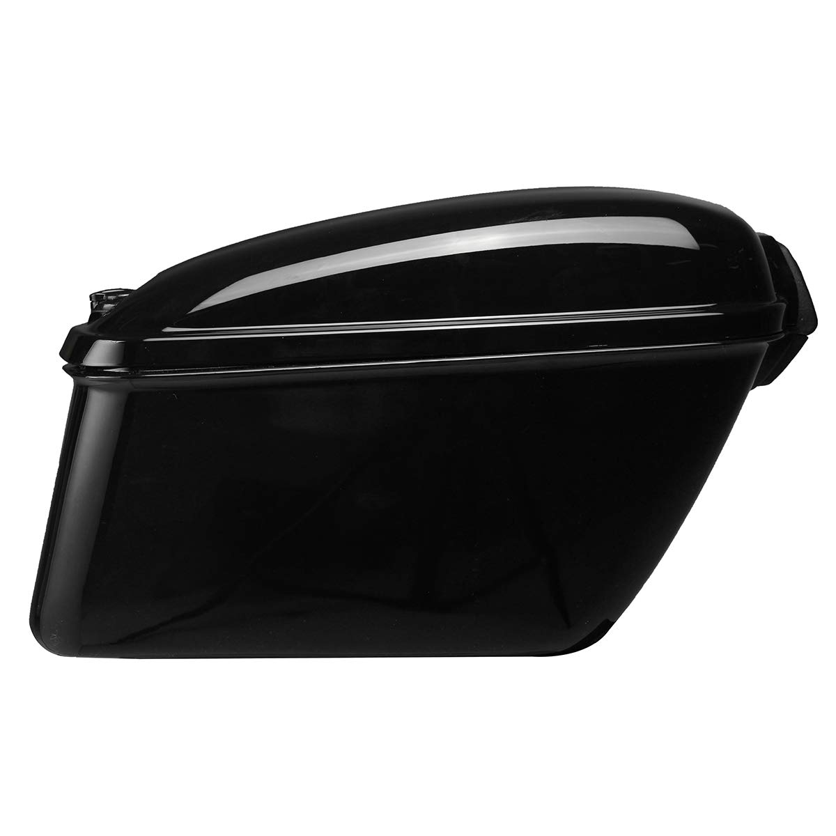 hard leather motorcycle trunk