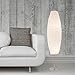 LIGHTACCENTS Diploma Paper Floor Lamp Set - Paper Lamps - Rice Paper Floor Lamps - Paper Floor Lamps for Living Room Fits in Modern Room Decor Perfect for Bedroom Decor - 59 Inches Tall (Set of 2)