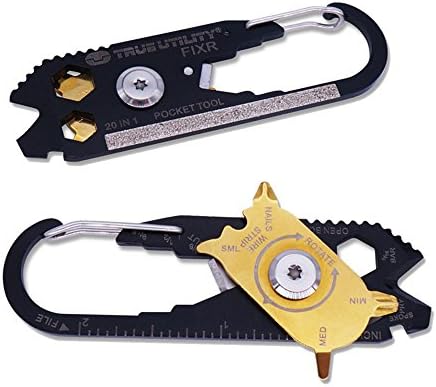 HOPU EDC Tool 20 Tool in 1 Utility Fixer Pocket Tool Outdoor multitool Stainless Steel
