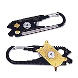 HOPU EDC Tool 20 Tool in 1 Utility Fixer Pocket Tool Outdoor multitool Stainless Steel