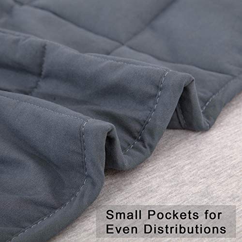 Smart Queen Weighted Blanket for Kids 7 Pounds (41"x 60", Throw Size