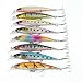 Aorace Saltwater Fishing Lures Squid Laser Salwater 3D Minnow Fishing Lures Salt Swimbait Wobbler