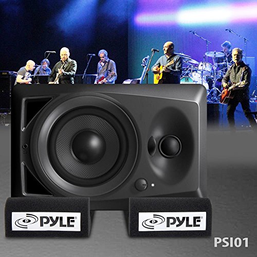 Pyle Sound Dampening Speaker Riser Foam Audio Acoustic Noise