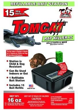 Refillable Mouse &amp; Rat Bait Station by Scotts Tomcat