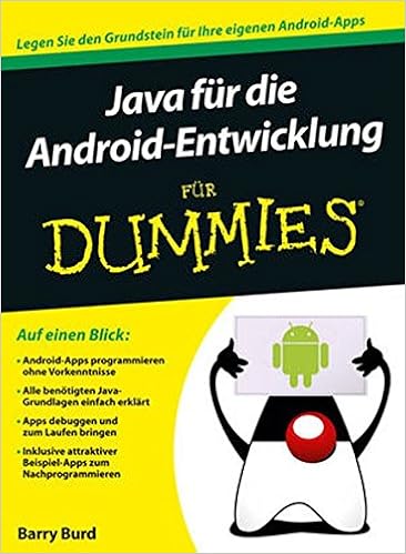 Java Fur Die Android Entwicklung Fur Dummies Amazon De Burd Barry Bucher