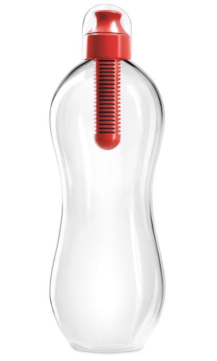 Bobble Bouteille Deau Sans Bpa Rouge 1 Litre Amazonfr