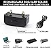 Trendy Together Anti Bark Dog Collar with Beep Vibration and Shock – Rechargeable No Bark Professional Dog Bark Collar for Small, Medium and Large Dogs – Effective Dog Training Collar New Model 2020thumb 4